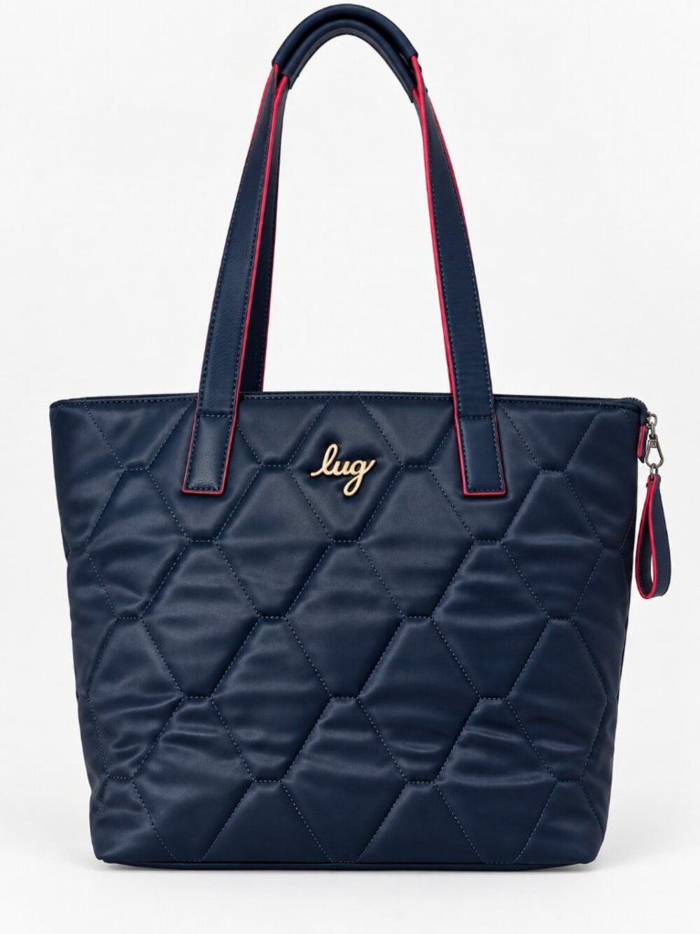 Lug Paddle Satin VL Tote - Indigo